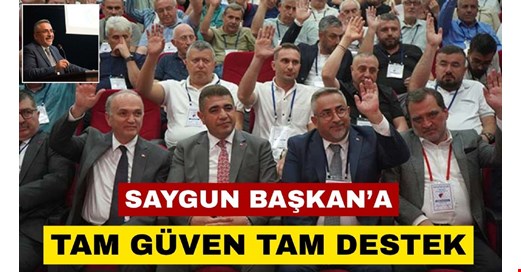 Saygun başkan !..
