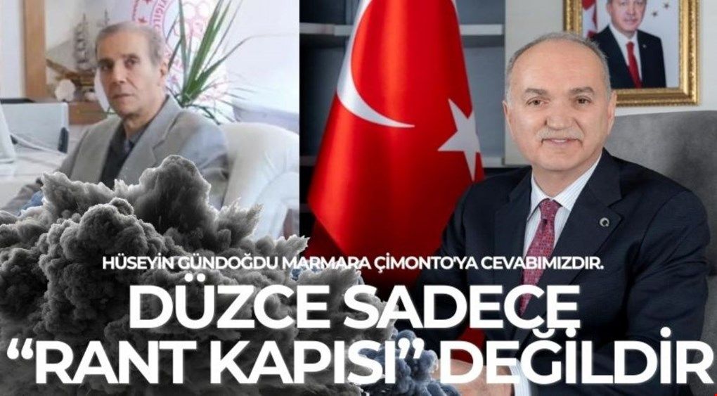 HÜSEYİN GÜNDOĞDU MARMARA ÇİMENTO'YA CEVABIMIZDIR!.