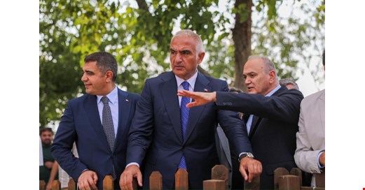 Kültür ve Turizm Bakanı Ersoy, Düzce Konuralp’te incelemelerde bulundu.