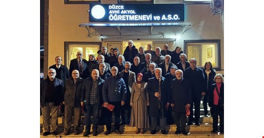 "Maarifin Çınarları" AYNI SOFRADA BULUŞTU!..