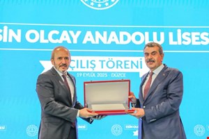 MEB TEKİN, Esin OLCAY ANADOLU LİSESİ'Nİ AÇTI