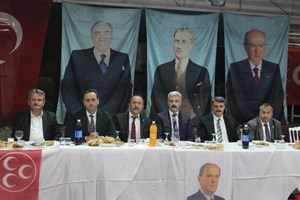 MHP TEŞKİLATI İFTARDA BULUŞTU 