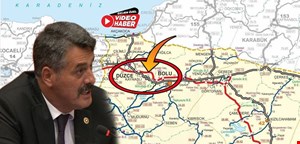 MHP’Lİ YILMAZ , DÜZCE-BOLU SINIRINA  DİKKAT ÇEKTİ!