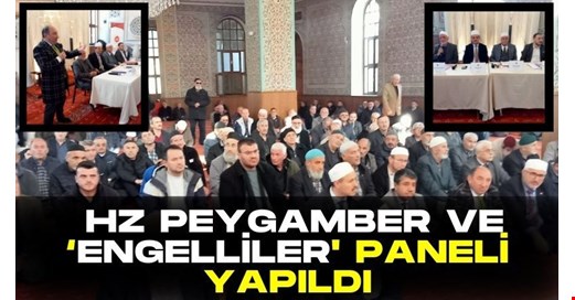 Müftülükten “HZ. PEYGAMBER VE ENGELLİLER” Paneli