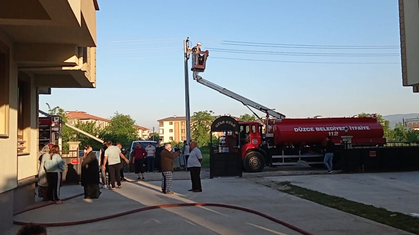 SİREN SESİYLE UYANDILAR...