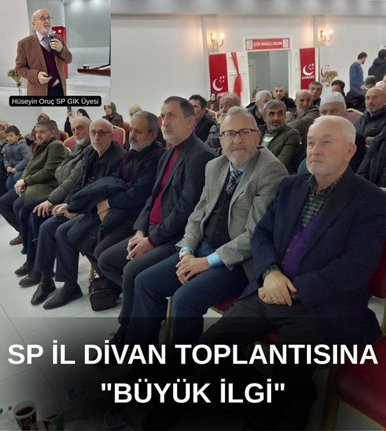 “SAADET PARTİSİ; HAYRA MOTOR, ŞERRE FRENDİR”