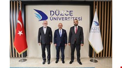 ÜÇ İLİN REKTÖRÜ DÜZCE’DE İSTİŞAREDE BULUNDU