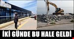 Yapım Aşmasında Çok Tartışılan Binanın Yıkım İşlemi Tamamlandı
