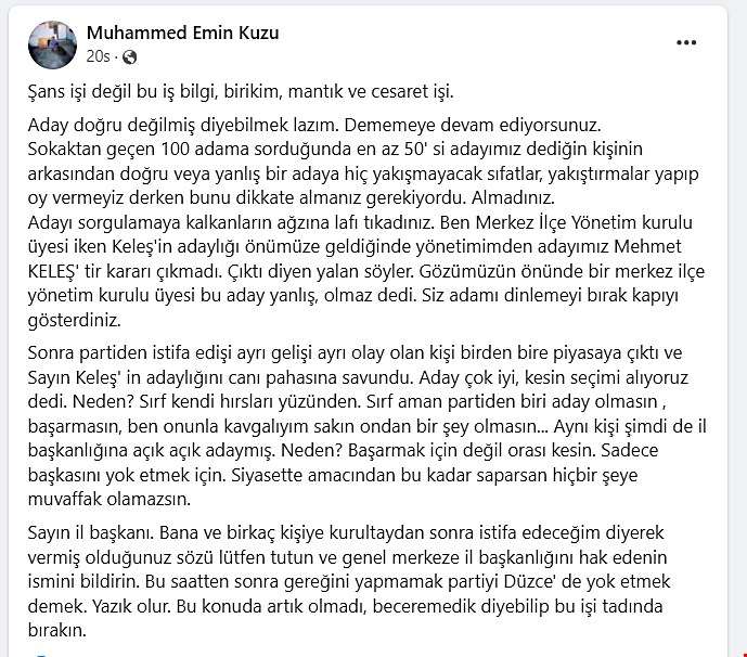 İYİ Parti’de kazan kaynıyor
