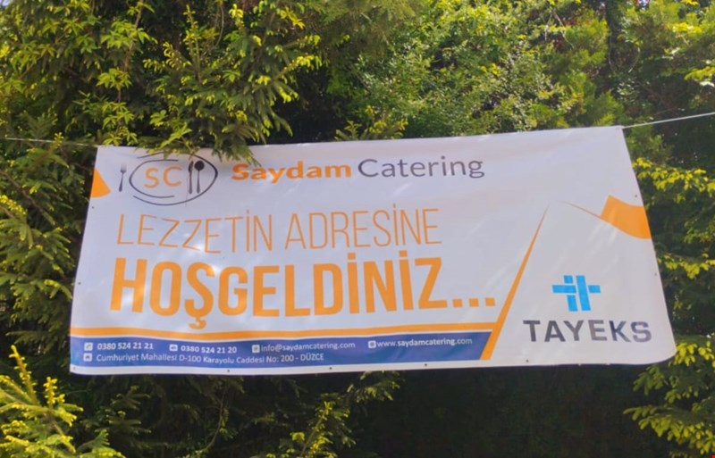 Yaza merhaba etkinliğinde Saydam Catering farkı