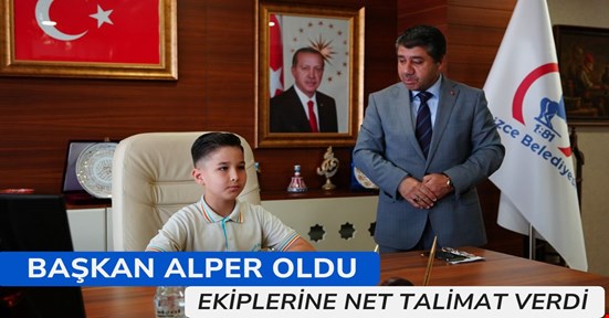 23 Nisan’ın Belediye Başkanı Alper oldu
