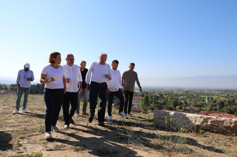 Konuralp'e seyir terası yapılacak