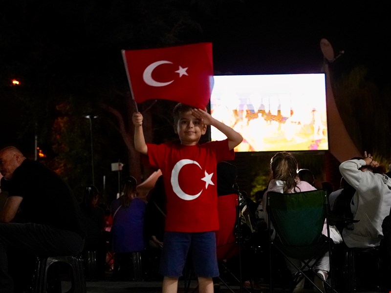 30 Ağustos’un öyküsü dev ekranda izlendi