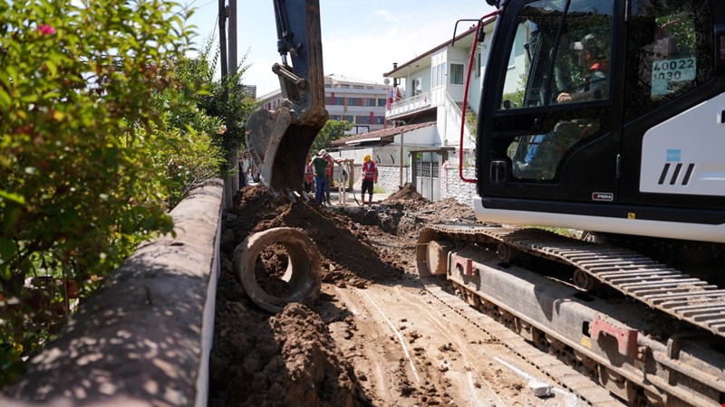 Görünmüyor ama 36 bine metre hat döşediler