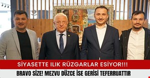 İşte beklenen hareketler! Mevzu Düzce ise gerisi teferruattır