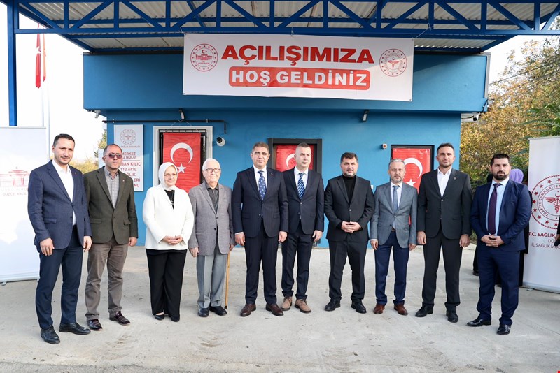 Şaban Kılıç söz verdi yaptı! Yeni 112 Acil istasyonu açıldı