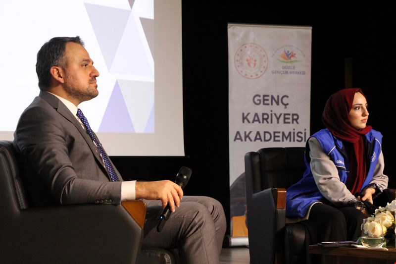 Gençlik ve Spor Bakan Yardımcısı Eminoğlu Düzce'de gençlerle buluştu
