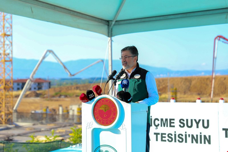 Düzce içme suyu arıtma tesisi temelleri atıldı