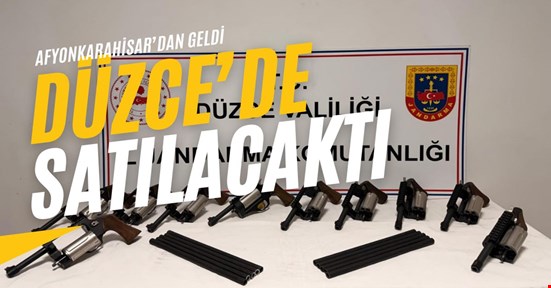 Afyon’dan getirdiler, Düzce’de satacaklardı