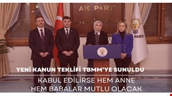 Ailenin korunması için kanun değişikliği teklifi Milletvekili Öztürk’ten