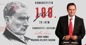 Akçakoca Belediye Başkanı Okan Yanmaz'ın ilanıdır