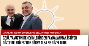 Aralarından su sızmıyor