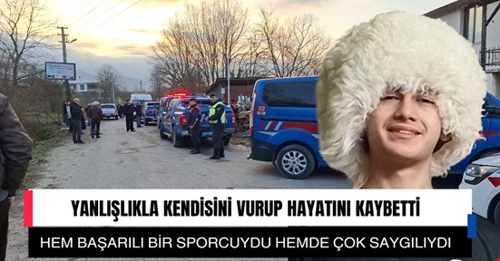 Arkadaşlarıyla ava giden Ahmet, kazara kendini vurup öldü