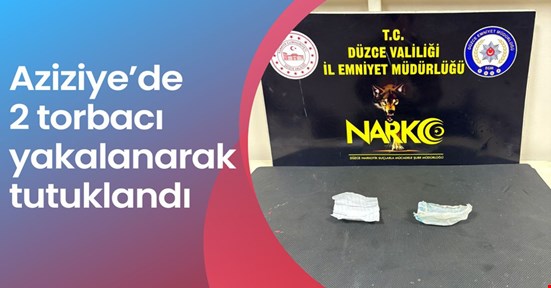 Aziziye Mahallesi’nde uyuşturucu operasyonu