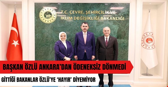 Bakan Kurum, Başkan Özlü’yü kırmadı! Düzce’ye ciddi ödenek ayırdı