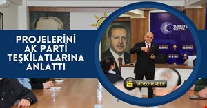 Başkan Özlü AK Parti teşkilatına projelerini anlattı! Özellikle Cedidiye Meydanı!