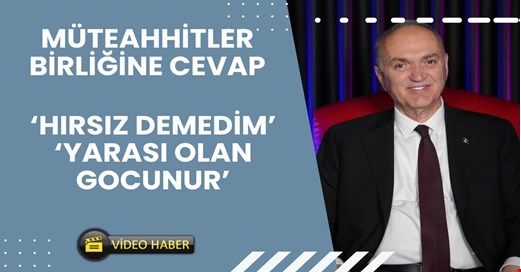 Başkan Özlü ‘Hırsız demedim’ dedi ekledi! ‘Yarası olan gocunur’