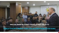 Başkan Özlü, projelerini AK Parti il teşkilatına anlattı