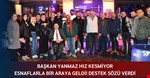 Başkan Yanmaz hız kesmiyor