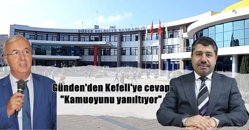 Başkan Yardımcısı Günden’den Kefeli’nin açıklamalarına cevap