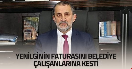 Birol Şahin kendisine oy vermeyen belediye çalışanlarını işten çıkardığı iddiası