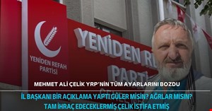 Çelik'in istifası sonrası YRP'den fıkra gibi açıklama