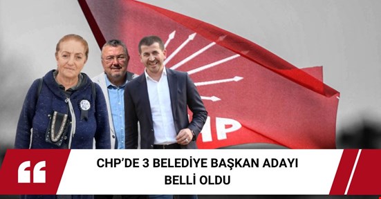 CHP Düzce’de belediye başkan adaylarını açıkladı