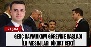 Çilimli kaymakamı görevine başladı