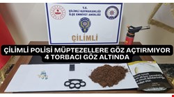 Çilimli’de uyuşturucuyla mücadele hız kesmiyor