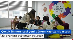 Çocuk Üniversitesinde yeni dönem kayıtları başladı