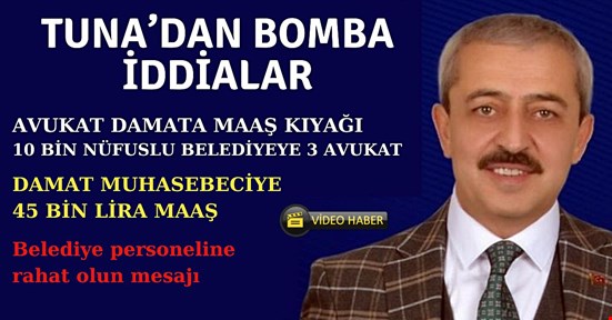 Cumayeri Belediyesi’nde damatlara maaş kıyağı!