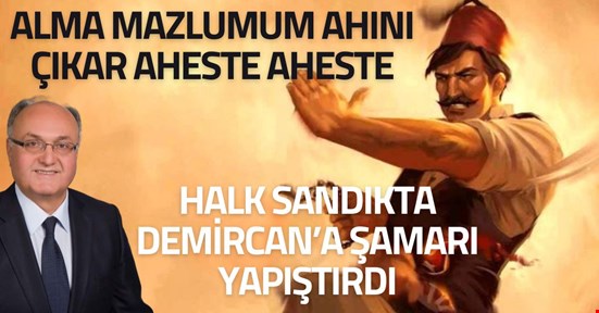 Demircan’a vatandaş tokadı