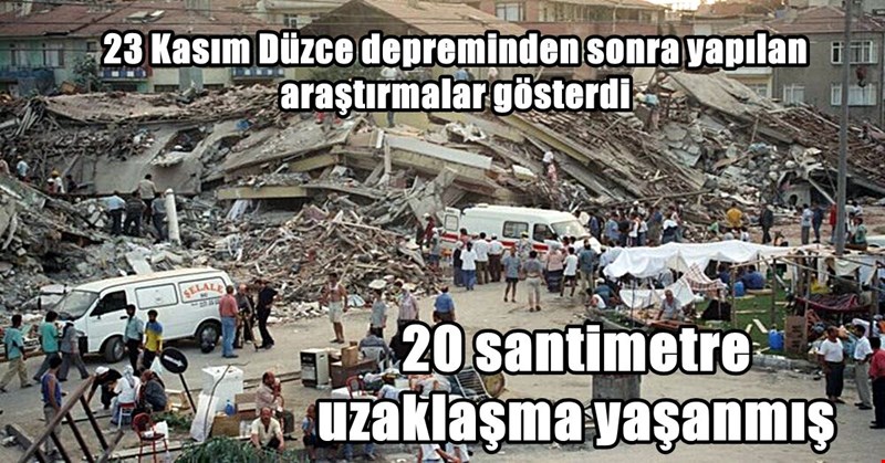 Deprem Düzce ve Gölyaka'yı birbirinden uzaklaştırmış