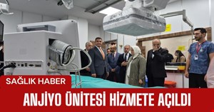Devlet Hastanesi Anjiyo Ünitesi törenle hizmete açıldı