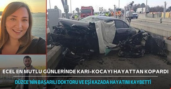 Doğumdan sonra evlerine dönmek isteyen karı- koca kazada öldü, bebekleri ağır yaralandı