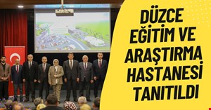 Düzce 1000 yataklı hastaneye kavuşacak! Özlü’nün büyük emeği var