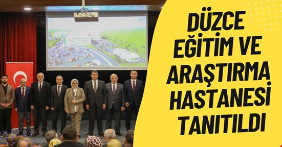 Düzce 1000 yataklı hastaneye kavuşacak! Özlü’nün büyük emeği var