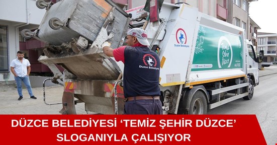 Düzce Belediyesi 1 yılda 74 bin evsel atık topladı