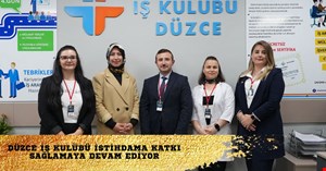 Düzce Belediyesi İş Kulübü istihdama katkı sağlamaya devam ediyor