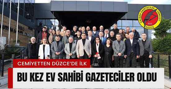 Düzce Çalışan Gazeteciler Cemiyeti’nden 10 Ocak’ta anlamlı etkinlik